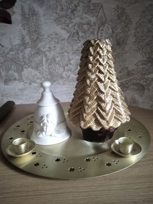 Латунное блюдо,Германия.