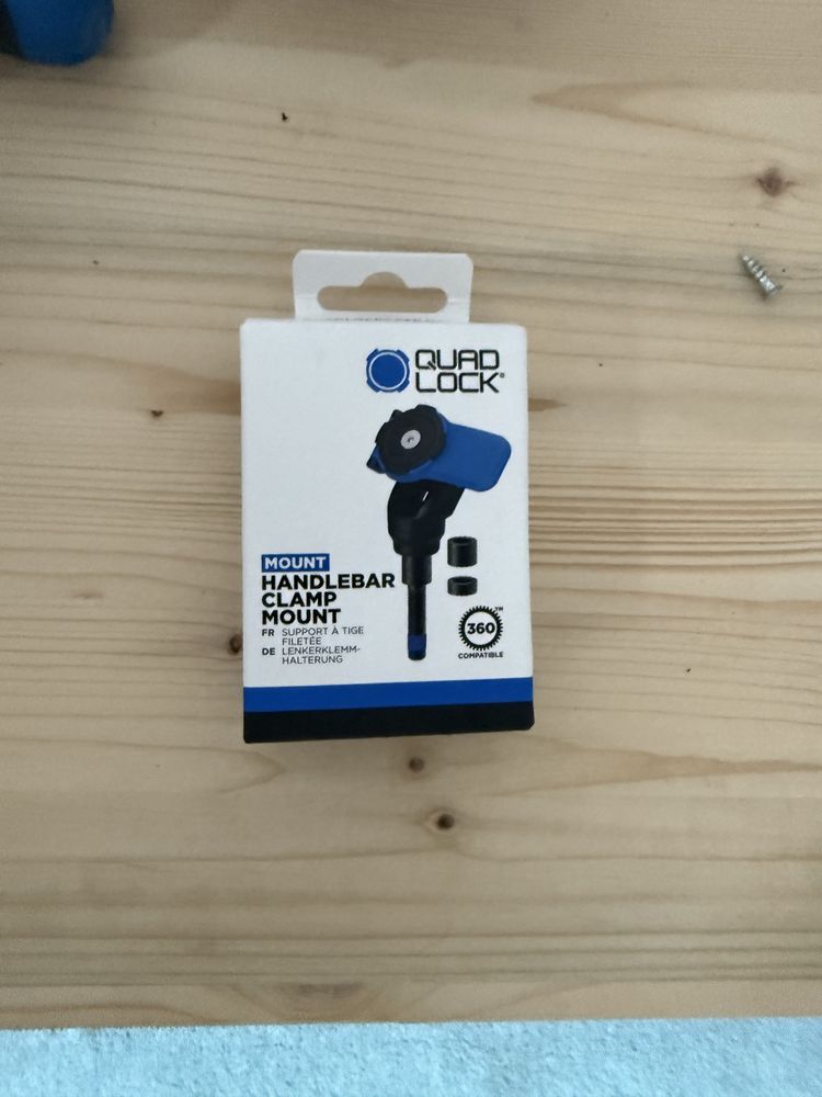 Quadlock handlebar clamp mount