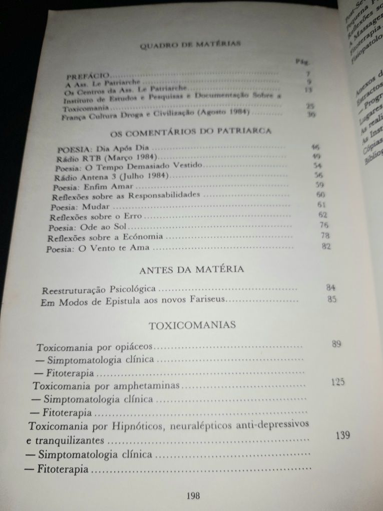 Livro Drogas Sintomatologia