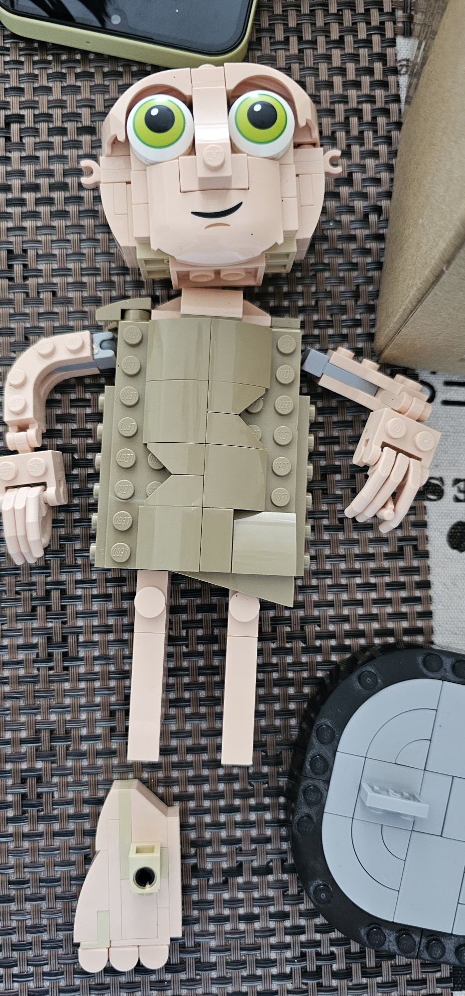 Harry Potter zestaw Klocki lego Zgredek Harry, Hermiona,Ron, Hedwiga