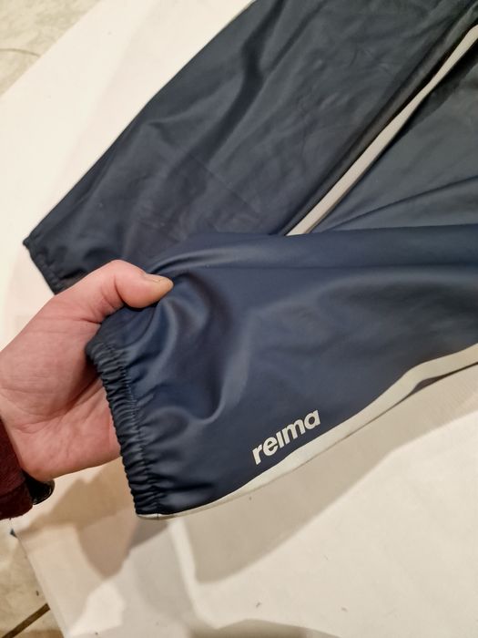 Spodnie Reima roz,140 i 146 przeciwdeszczowe turystyczne sztormiaki