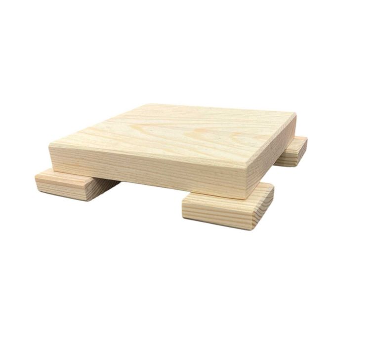 Podstawa do kompozycji kwiatowych 14 cm podstawka pod stroik drewniana