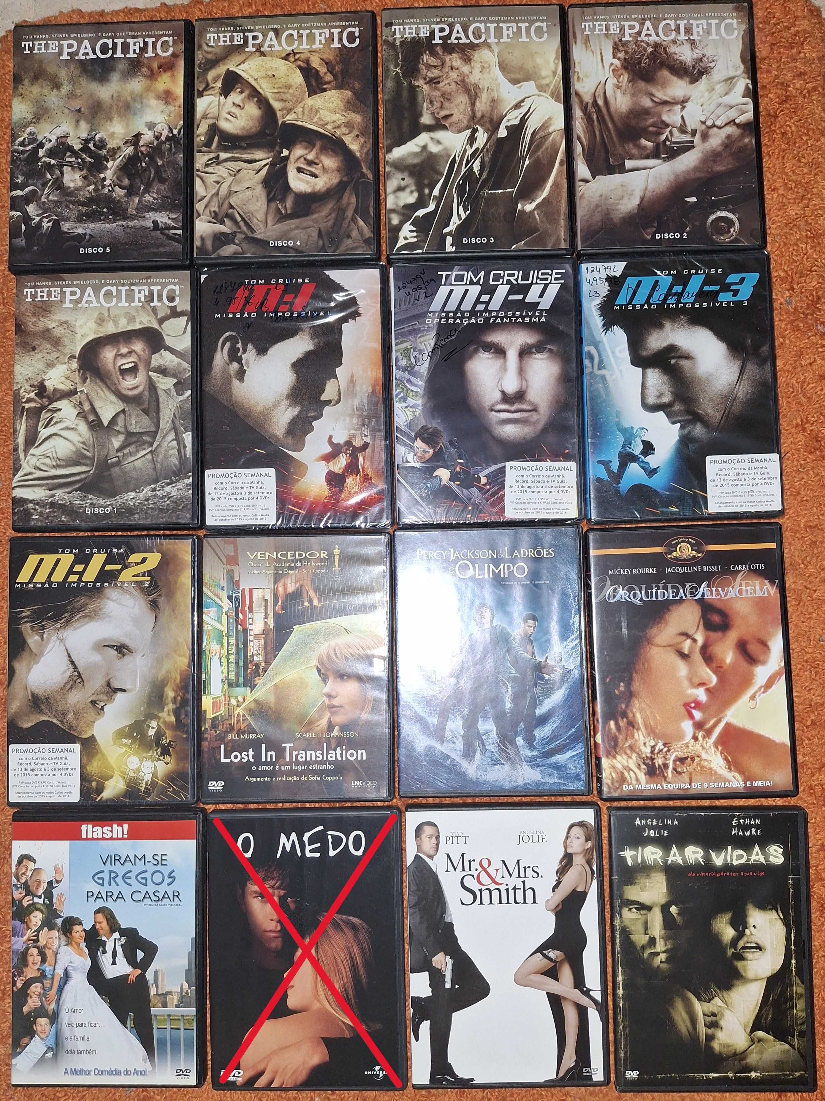DVD's - Vários - como novos