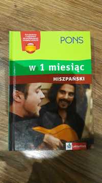 Hiszpański w 1 miesiąc Pons nowa z CD