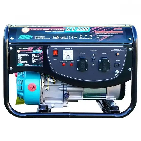 Бензиновый генератор Grand БГО-3300