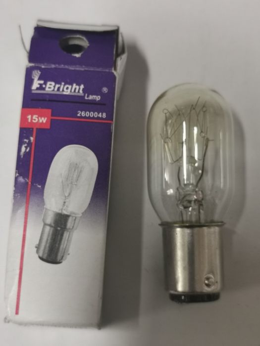 Lâmpada baioneta 15w - máquina custura