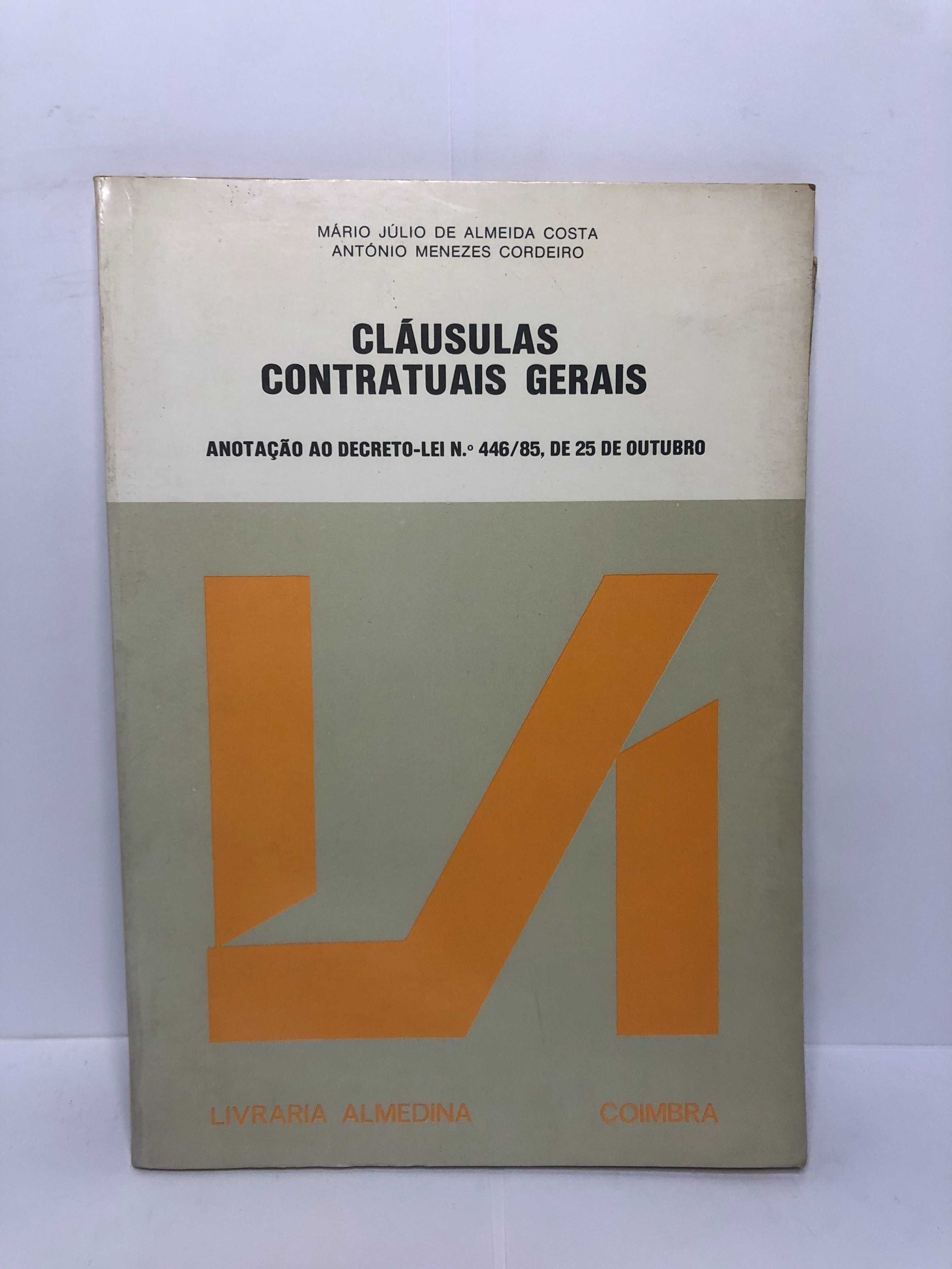 Cláusulas Contratuais Gerais - Mário Júlio de Almeida Costa