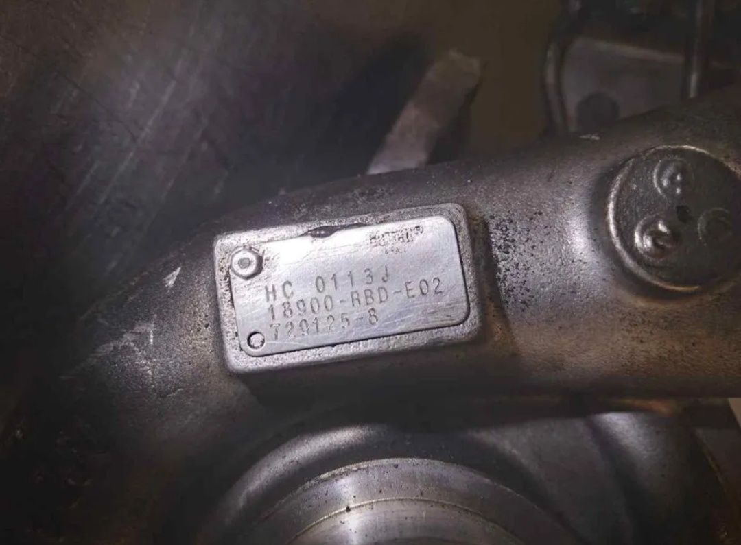 Turbo Honda Accord MK7 2.2 I-CDTI Motor N22A1 ano 2006