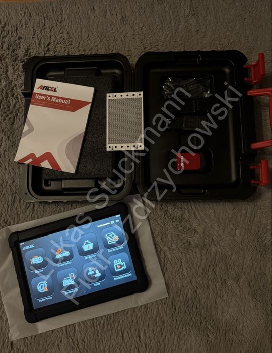 Skaner diagnostyczny tester ancel x6 polskie menu bluetooth vag bmw mb
