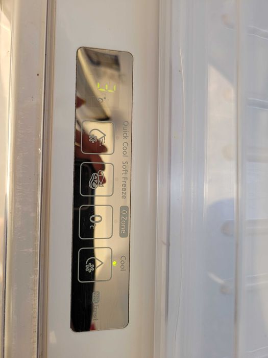 Lodówki-zamrażarka Samsung białe szkło