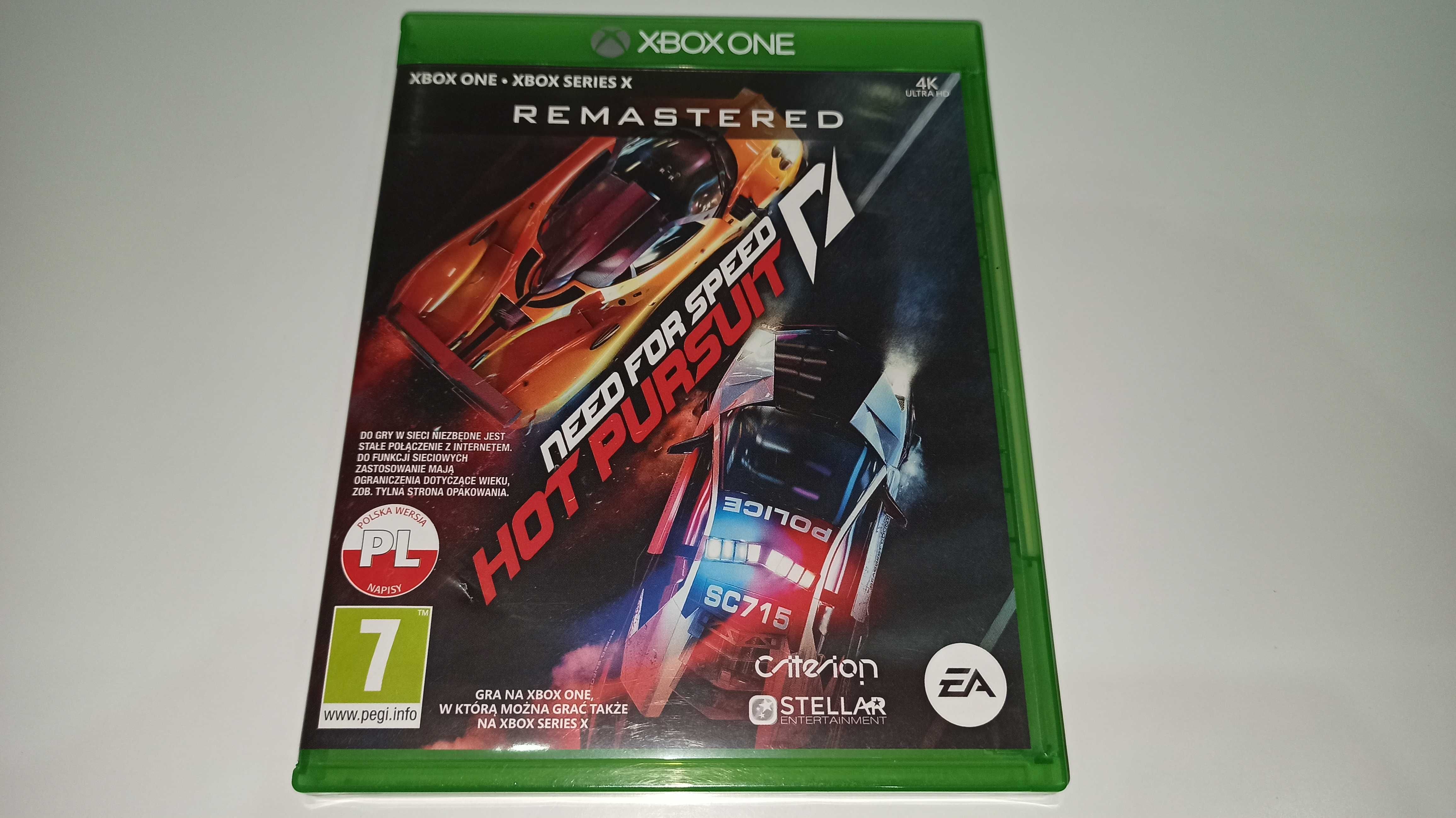 xbox one Need for speed Hot Pursuit PL po polsku wyścigi