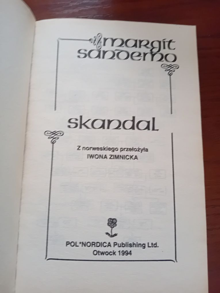 Saga o Ludziach Lodu tom 27 Skandal Margit Sandemo