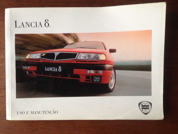 Manual de instruções Lancia e um Catálogo Peugeot 405