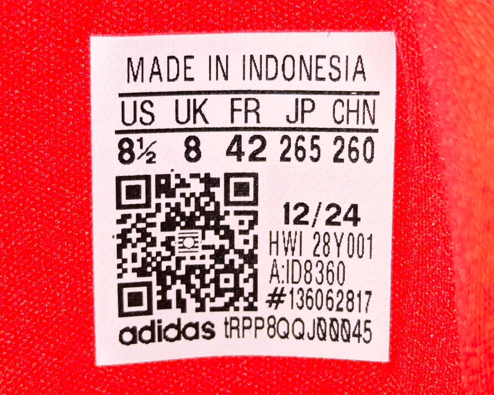 Нові Оригінальні Кросівки Adidas Duramo SL Розмір 42
