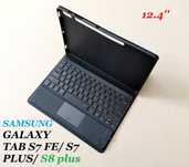 Чехол с клавиатурой и тачом Samsung Galaxy Tab S7 FE/plus/S8+/S9+/S10+