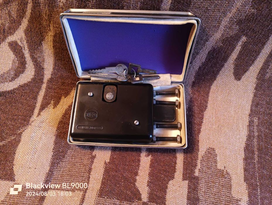 Замок гаражный ХСЗ с блокировкой, складской, - качественный СССР.Новый