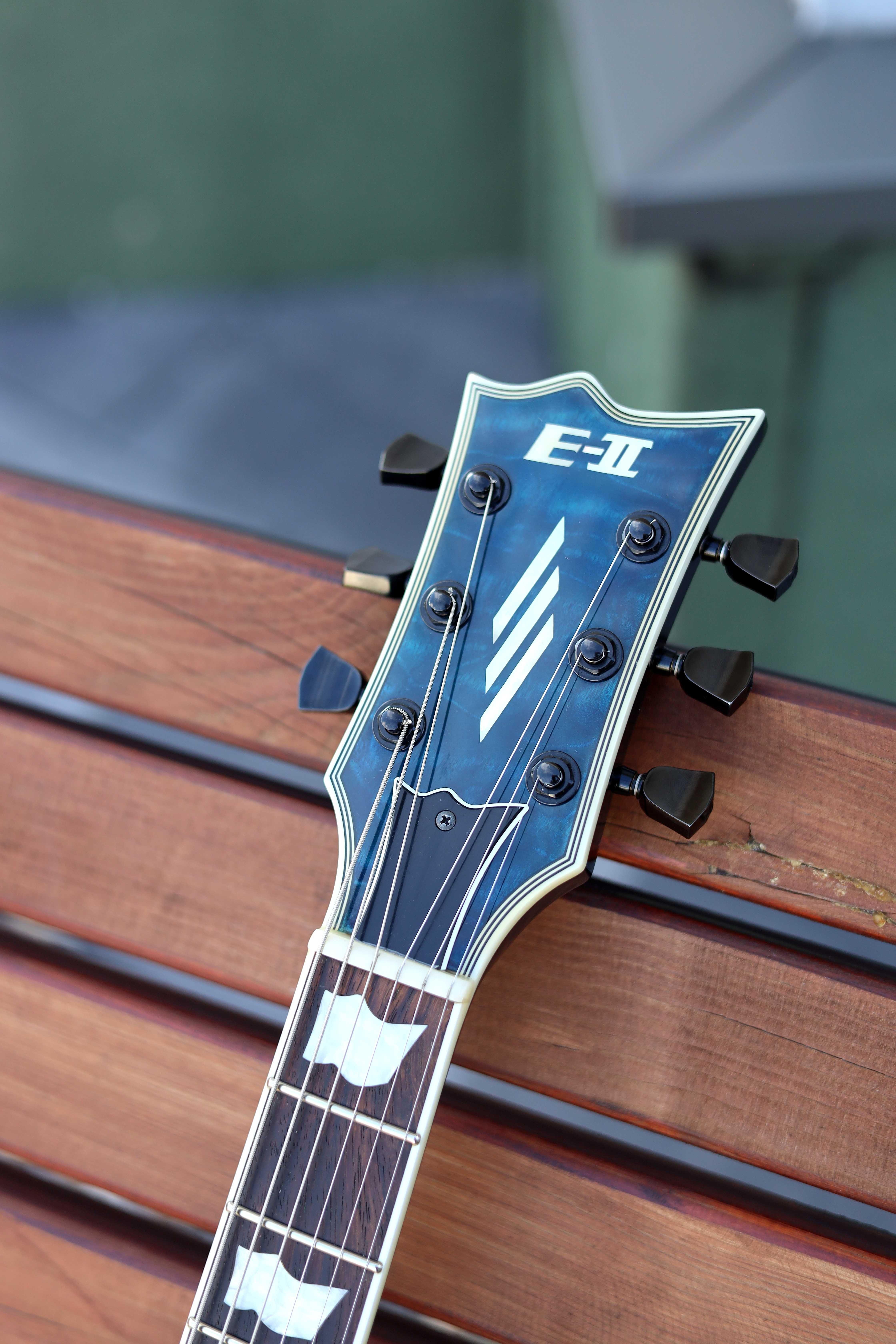 ESP E-II Eclipse QM Marine Blue
