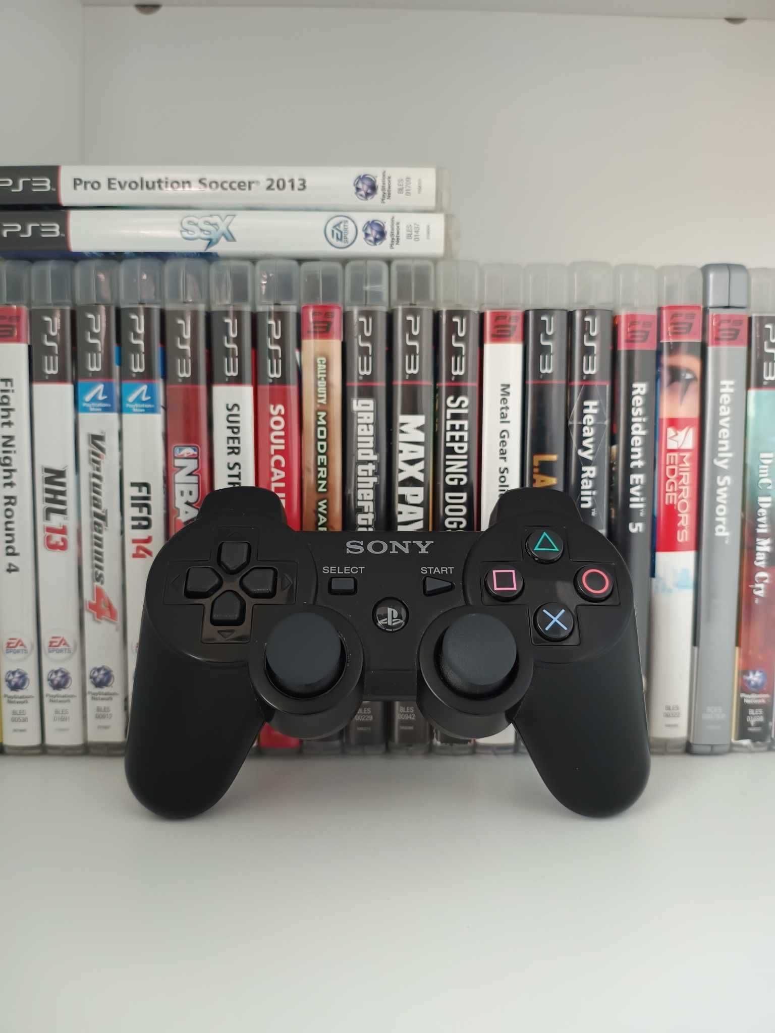 Playstation 3 + Pad + 26 gier