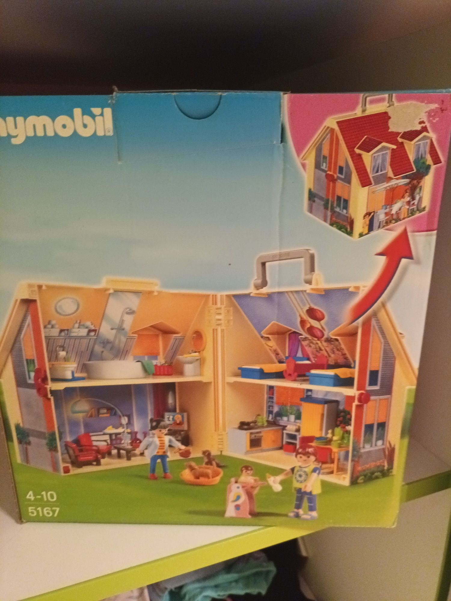 Domek przenośny playmobil 5167