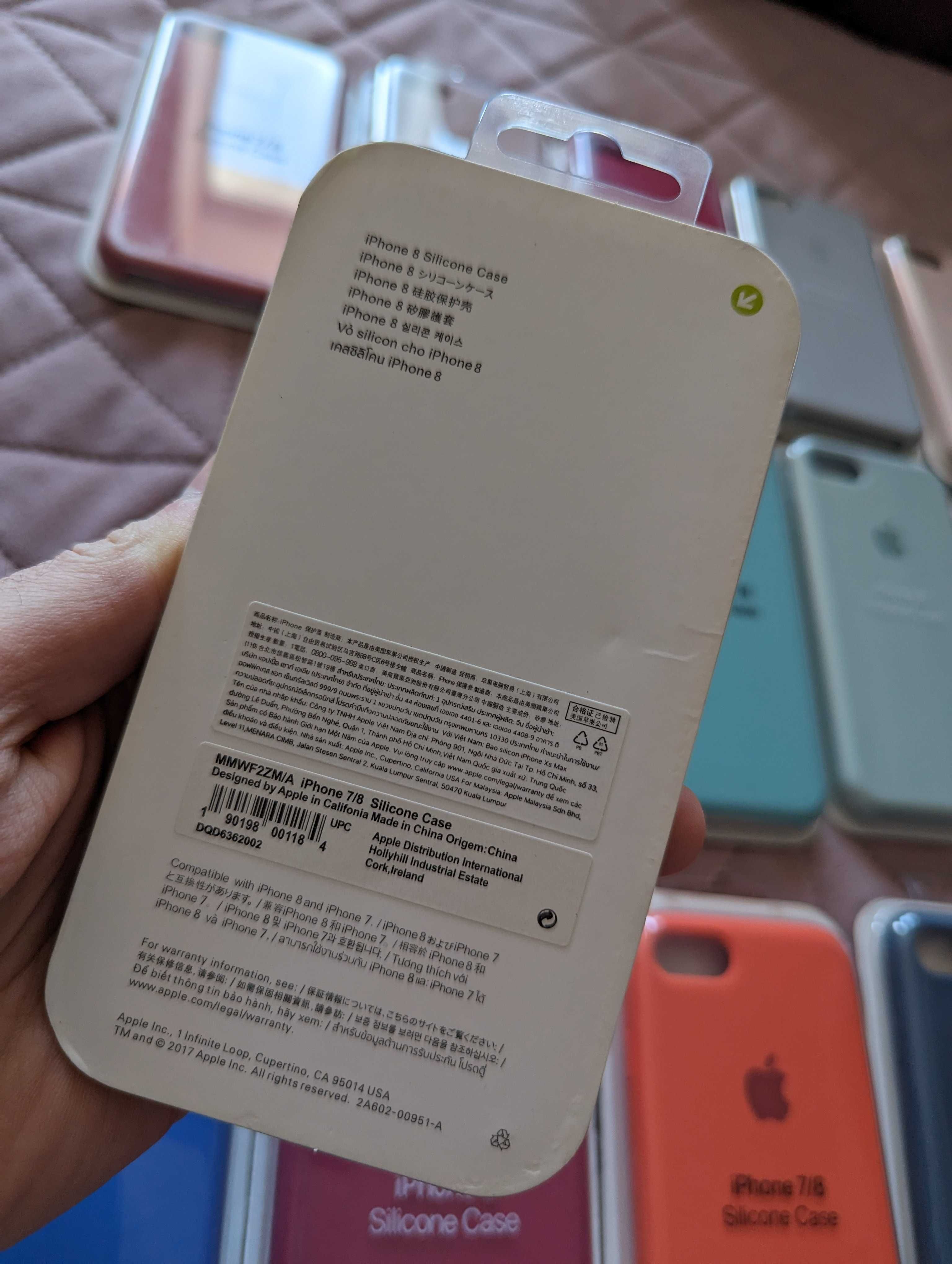 Чехол Apple Silicone Case для iPhone 7 8