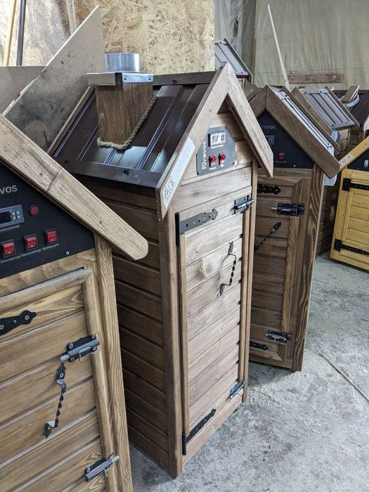 Уникальная коптильня: подсветка, горячее/холодное копчение на 7-10 кг