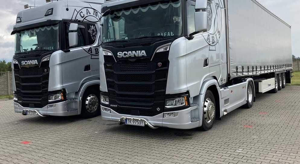 Orurowanie POD ZDERZAK / NAD REJESTRACJĘ Scania R / S Producent