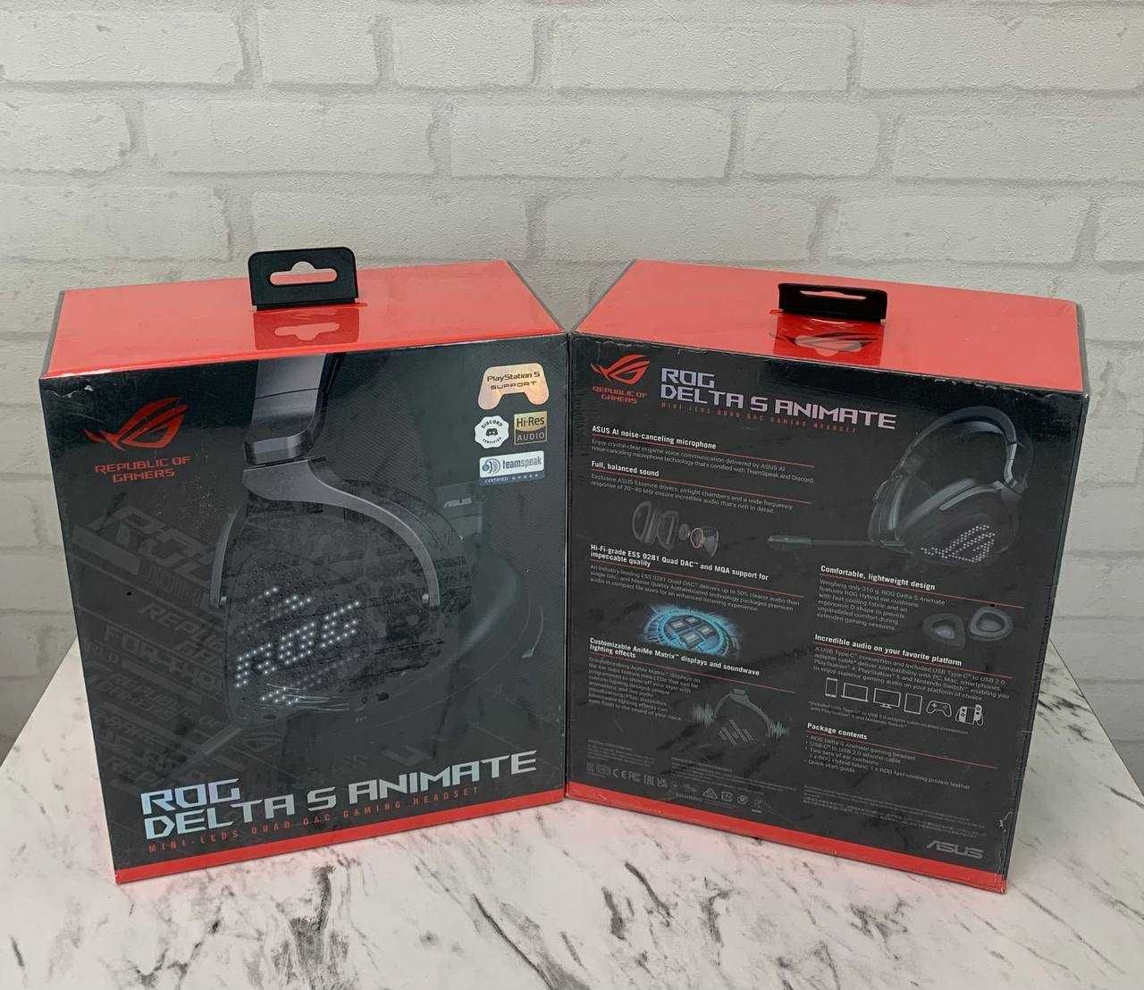 Навушники ASUS ROG Delta S Animate