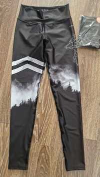 Legginsy silver wolf