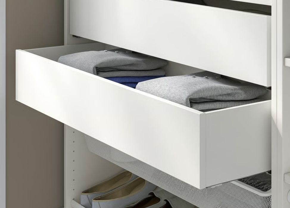 Komplement szuflada ikea 100x35 używana