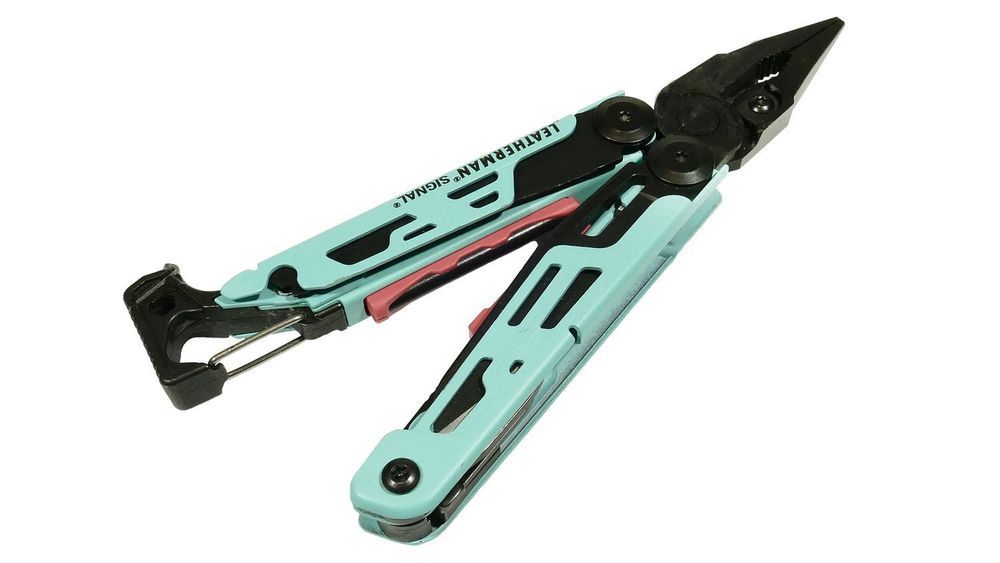 Мультитул Leatherman Signal Aqua, синтетичний чохол 832733