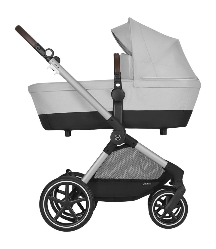 Оригінальна, нова дитяча коляска Cybex Eos Lux Lava Grey Візок 2 в 1
