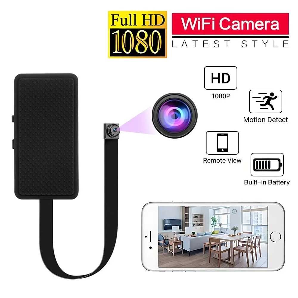 Kamera szpiegowska WiFi HD 1080P kamera DIY Mini kamera noktowizyjna