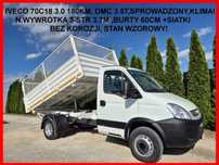 Iveco 70c18 35c15 50c15/ DMC 3.5T/ 3.0 180KM/  Kiper 3-str 3.7m ,Siatki, Bez korozji, Klima, Sprowadzony, Super Stan!