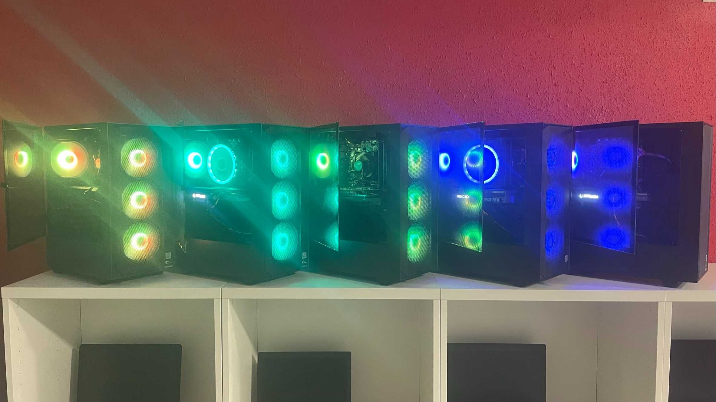 Nowy Komputer Gamingowy Ryzen 7 5700x 32GB 1TB SSD nVidia RTX 5060