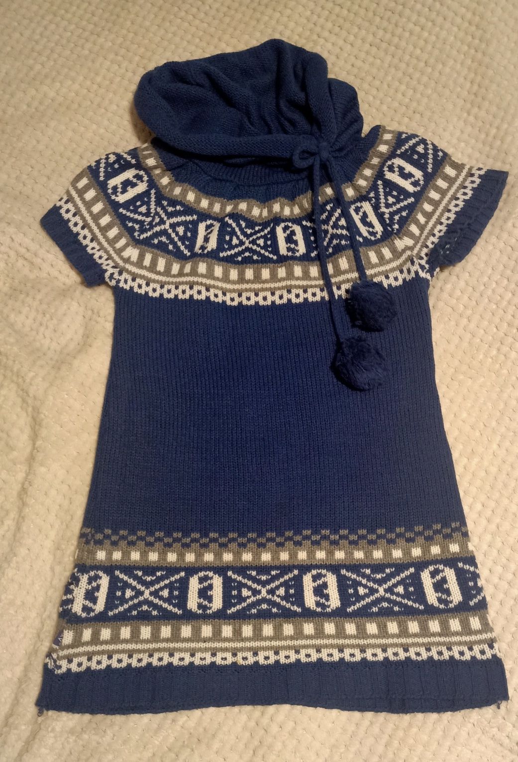 Świąteczna tunika - sweterek
