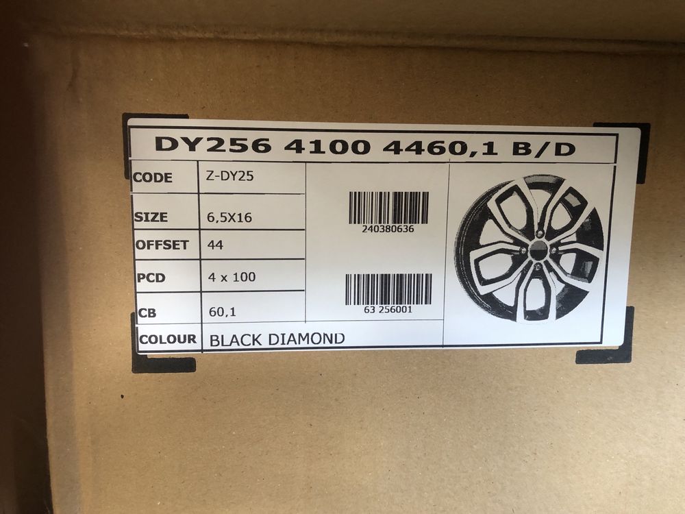 JanteS 16 CLIO 4x100