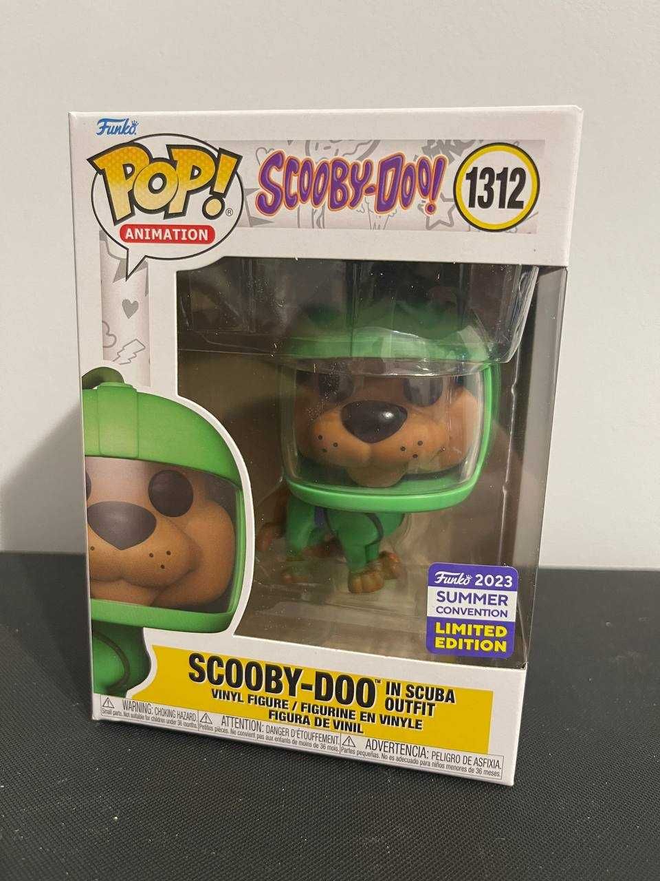 Funko Pop Scooby Doo In Scuba Outfit 1312