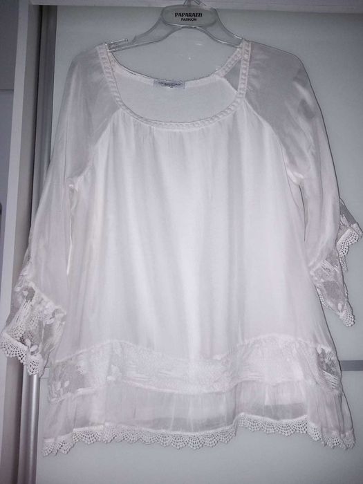 Bluzka damska biała