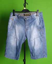 Krótkie spodnie jeansowe męskie, rozmiar 32