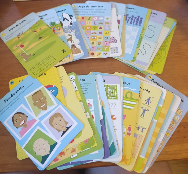 Jogo Didático de 50 cartas