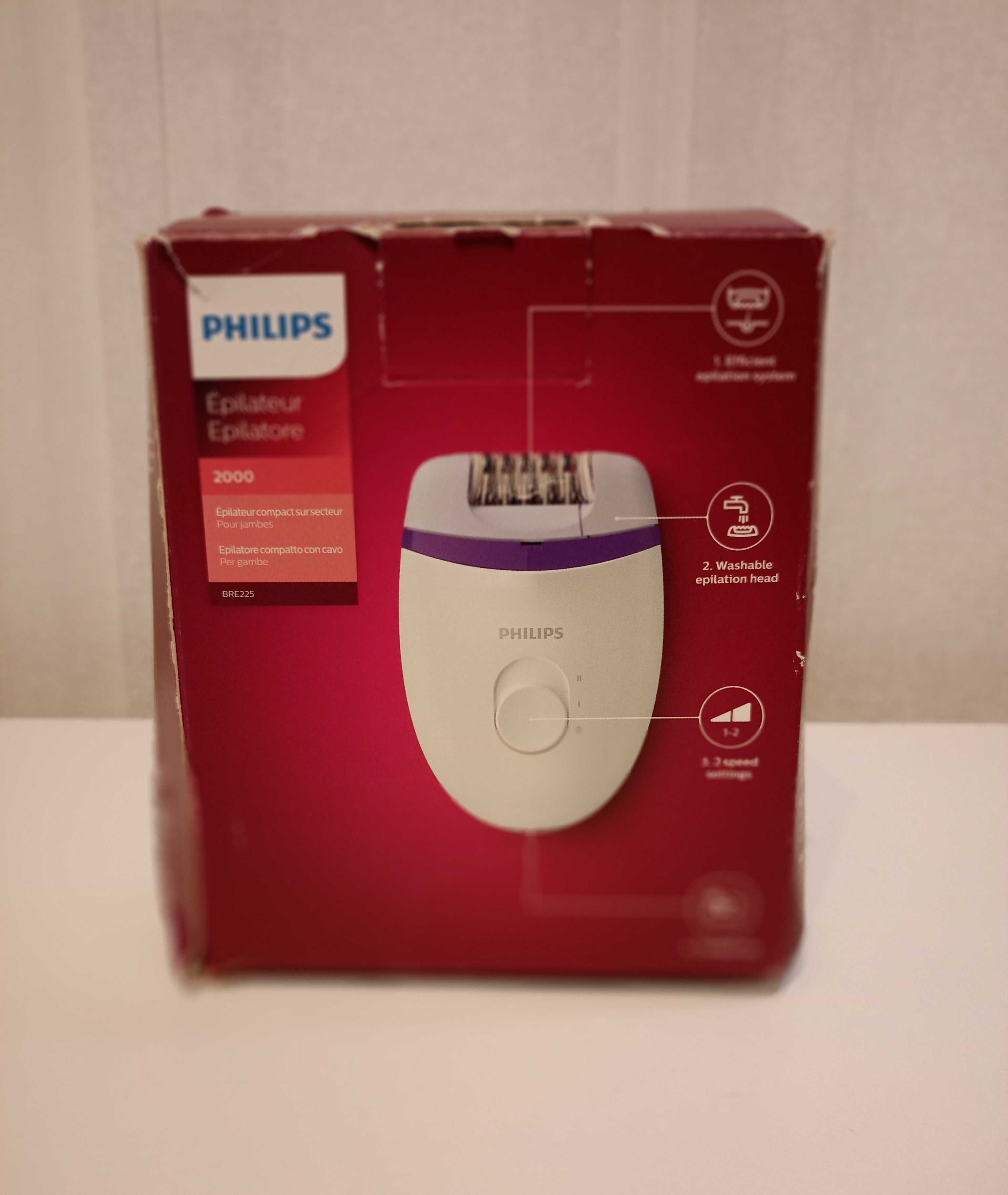 Depilator PHILIPS 2000 Epilation made easy.