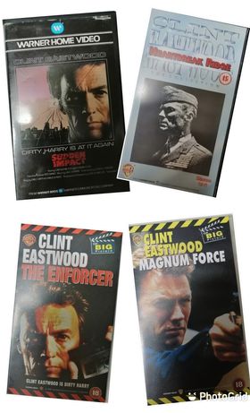 8 VHS Clint Eastwood