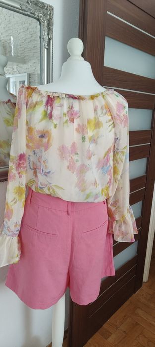 Komplet damski bluzka i spodenki