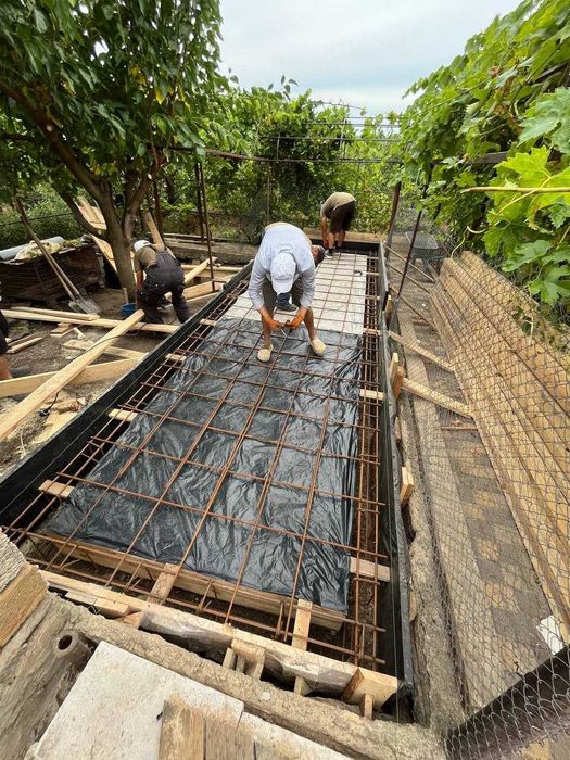 ЗАЛИВКА ФУНДАМЕНТА. Монолит, стяжка пола, армопояс