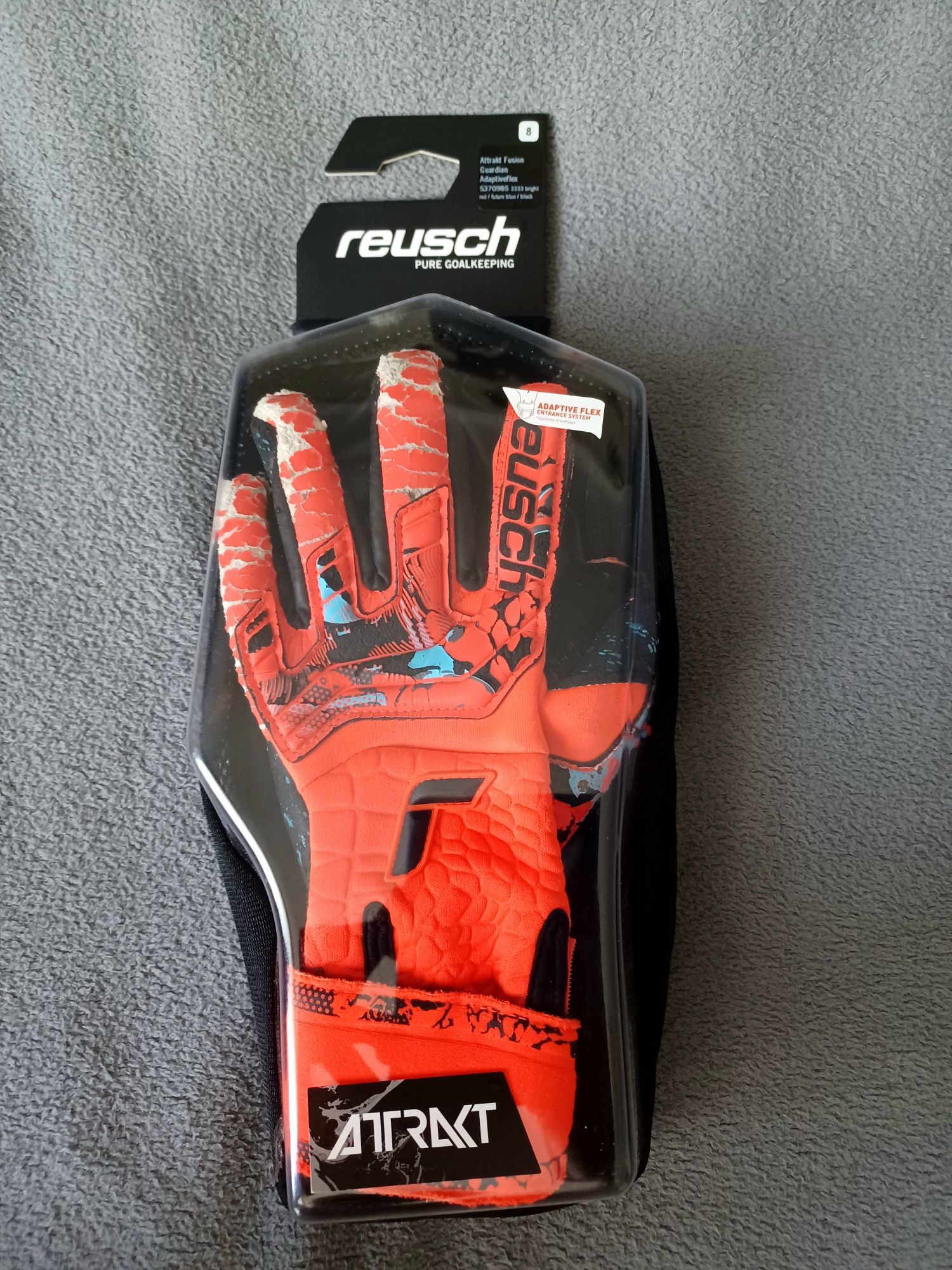Rękawice bramkarskie Reusch Attrakt Fusion Guardian AdaptiveFlex