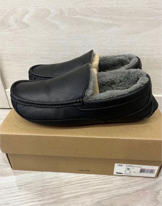 Мокасини від UGG Australia Ascot matte leather 100% ОРИГІНАЛ 42/27