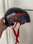 Kask rowerowy regulowany Spiderman