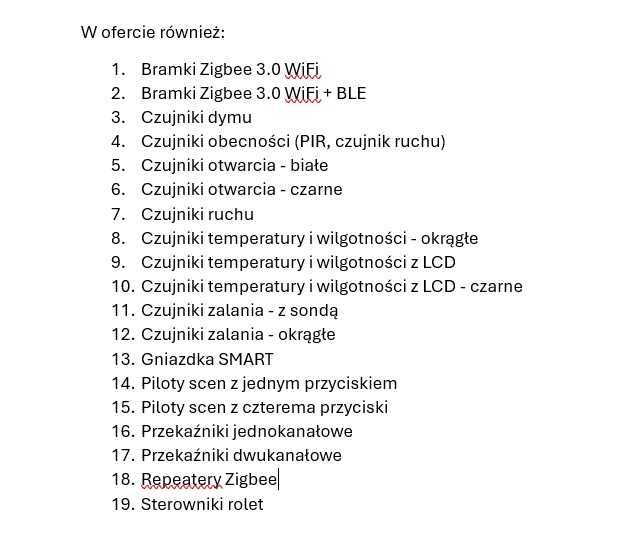 Gniazdko SMART 16A / ZigBee / Tuya / Apple HomeKit / Zigbee2mqtt