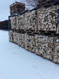 Drewno kominkowe-opalowe  gotowe ciete łupane   okazja miękie