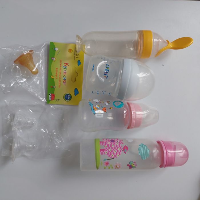 Набір пляшок пляшечок бутилок та сосок пляшка avent Phillips бутилка